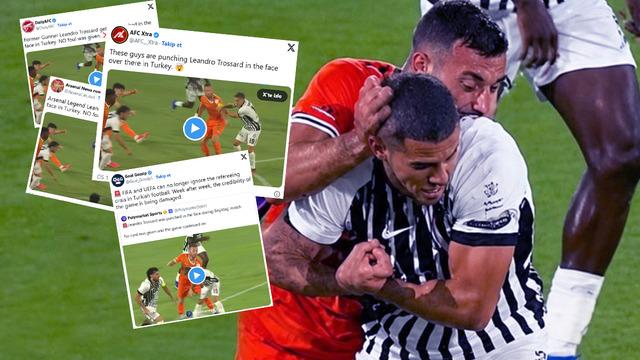 Yüzüne Yumruk Atıyorlar: Beşiktaş'ın Yıldızı Trossard'a Yapılan Hareket Uluslararası Gündemde
