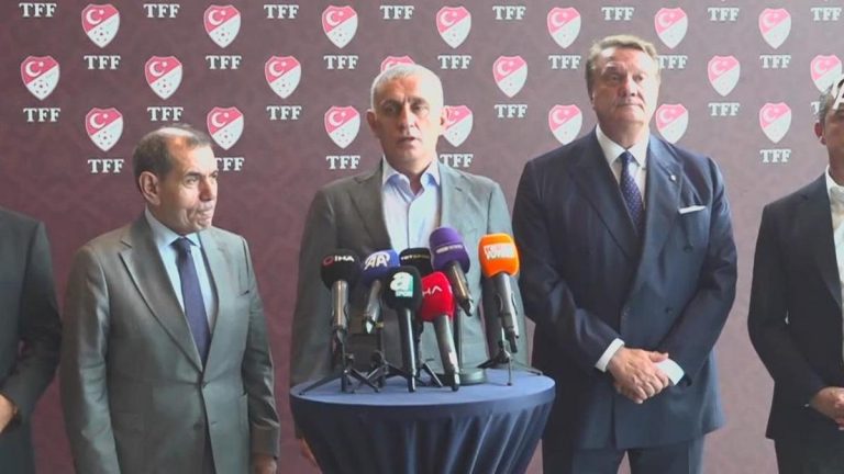 TFF Başkanı İbrahim Hacıosmanoğlu’ndan 4 büyük kulübün başkanlarıyla açıklama! – Spor haberleri