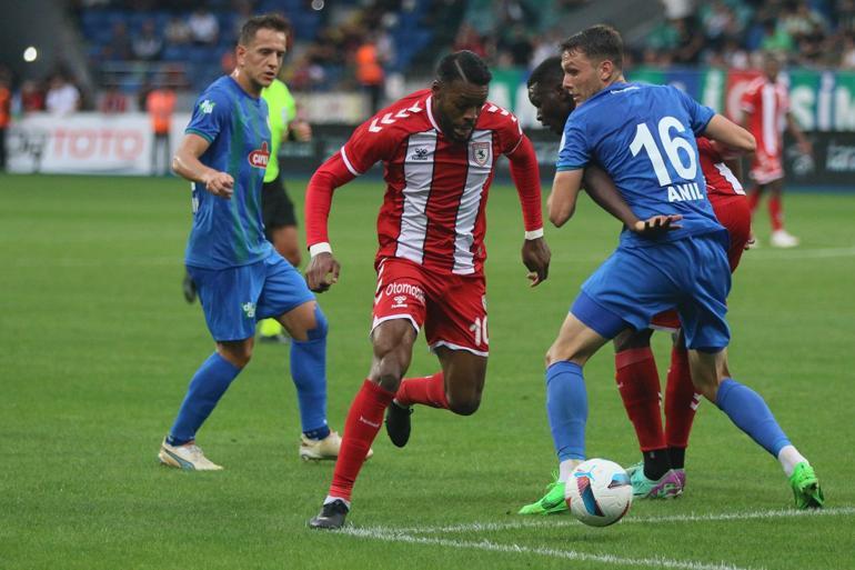 Samsunspor'da bu sezon Süper Lig'de forma giyen Olivier Ntchama, İtalya ve Fransa'dan transfer talebinde bulundu...