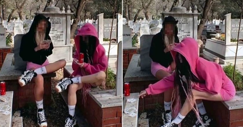 Mezarlıkta yaptıkları paylaşım tepki çekmişti: Yeni görüntüler ortaya çıktı… Emniyet Müdürlüğü açıklama yaptı – Son Dakika Türkiye Haberleri