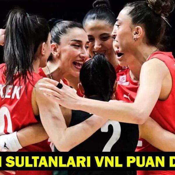 FİLENİN SULTANLARI VNL PUAN DURUMU: Milletler Ligi 2025 Filenin Sultanları kaçıncı sırada? A Milli Kadın Voleybol Takımı Milletler Ligi Maç Takvimi!