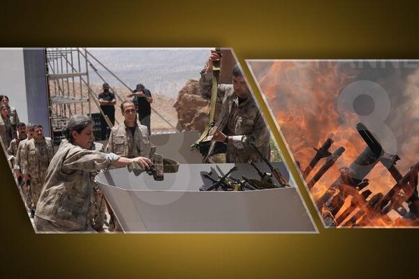 Terörsüz Türkiye sürecinde tarihi gün! PKK silah bıraktı… İlk görüntüler geldi