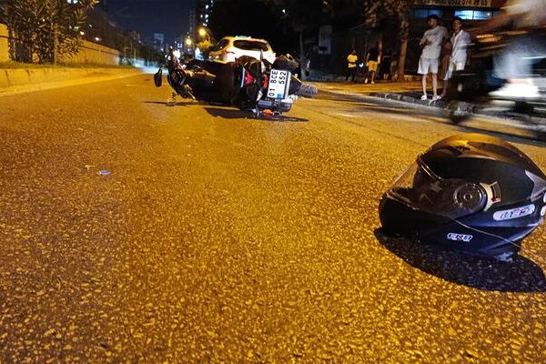 Adana’da motosiklet ile otomobil çarpıştı: 1 ölü, 1 yaralı