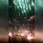 Ankara’da düğün sonrası atılan havai fişekler yangına neden oldu