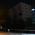 Ankara’da yıkılma riski taşıyan 8 katlı bina boşaltıldı