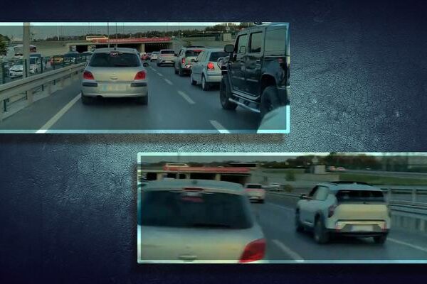 Sosyal medyada gündem oldu! ‘İstanbul’da otopilot modunda kontrolden çıkan Tesla’ videosu yürekleri ağızlara getirdi