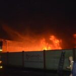 Samsun Bafra OSB’de geri dönüşüm tesisinde yangın